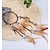 Χαμηλού Κόστους Ονειροπαγίδα-Ονειροπαγίδα μοτίβο λουλουδιών χειροποίητο δώρο με ντεγκραντέ φτερό και χάντρες κρεμαστή διακόσμηση τοίχου τέχνη ινδικού στυλ 55*11 cm