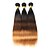 Χαμηλού Κόστους Ombre Τρέσες Μαλλιών-3 πακέτα με κλείσιμο Βραζιλιάνικη Ίσιο Φυσικά μαλλιά Ombre 12-26 inch Υφάνσεις ανθρώπινα μαλλιών Η καλύτερη ποιότητα Νέα άφιξη Επεκτάσεις ανθρώπινα μαλλιών / 8A / Ίσια