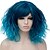 cheap Costume Wigs-Synthetic Wig Water Wave Kardashian Water Wave Wig Short Light golden Pink / Purple Light Brown Purple / Blue Rose Gold Synthetic Hair Women‘s Red Blue Blonde Halloween Wig