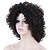 halpa Synteettiset trendikkäät peruukit-Synteettiset peruukit Kinky Curly Kinky Curly Peruukki Keskikokoinen Tummanruskea Synteettiset hiukset Naisten Afro-amerikkalainen peruukki Ruskea AISI HAIR