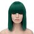 baratos Peruca para Fantasia-cosplay traje peruca sintética cosplay peruca reta peruca reta curto verde cabelo sintético feminino verde