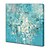 olcso Absztrakt festmények-Hang festett olajfestmény Kézzel festett - Absztrakt Modern Anélkül, belső keret / Hengerelt vászon