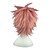 Недорогие Парик из искусственных волос без шапочки-основы-Парики из искусственных волос Прямой Kardashian Прямой силуэт Парик Розовый Розовый Искусственные волосы Розовый