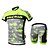 cheap Men&#039;s Clothing Sets-Malciklo Men&#039;s Cycling Jersey with Bib Shorts Short Sleeve Mountain Bike MTB Road Bike Cycling White Black Camo / Camouflage Bike Clothing Suit Lycra 3D Pad Breathable Quick Dry Back Pocket Sports