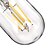 abordables Bombillas-HRY 1pc 4 W Bombillas de Filamento LED 360 lm E26 / E27 T45 4 Cuentas LED COB Decorativa Blanco Cálido Blanco Fresco 220-240 V / Cañas