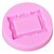 cheap Bakeware-Silicone Cake Mold Flower Ring Frame Mirror Fondant Soap Mould Cake Decorating Tools
