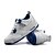 baratos Sapatos Desportivos para Homem-Homens Sapatos Confortáveis Couro Ecológico Primavera / Outono Tênis Basquete Branco / Vermelho / Azul / Atlético / Cadarço