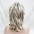 Χαμηλού Κόστους παλαιότερη περούκα-Συνθετικές Περούκες Κυματιστό Κυματιστό Κούρεμα με φιλάρισμα Με αφέλειες Περούκα Μεσαίο Ξανθό Συνθετικά μαλλιά Γυναικεία Ξανθό Hivision