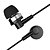זול אוזניות חוטיות-חוטי אוזניות חשמל piezo מעטפת פלסטיק טלפון נייד אֹזְנִיָה אוזניות