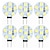 tanie Żarówki LED 2-pinowe-6 szt. 1.5 W Żarówki LED bi-pin 60-80 lm G4 T 6 Koraliki LED SMD 5050 Dekoracyjna Ciepła biel Biały / Certyfikat CE