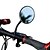 זול פעמונים, מנעולים ומראות לאופניים-מראה אחורית מרכב אופניים חומרים קלים יציבות רכיבת אופניים אופנוע אופניים פלסטיק שחור אופני כביש אופני הרים