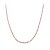 cheap Necklaces-Women&#039;s Chain Necklace Snake Chain Basic Hip-Hop 18K Gold Plated Rose Gold Plated Gold 46+5 cm Necklace Jewelry For Street Club