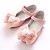 זול נעלי בנות-בנות נעליים דמוי עור אביב קיץ בלרינה / נעליים לילדת הפרחים שטוחות פפיון / פרח / סקוטש ל לבן / ורוד