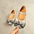 זול נעלים שטוחות לילדים-בנות שטוחות נוחות נעלי בובה (מרי ג&#039;יין) נעליים לילדת הפרחים דמוי עור ילדים קטנים (4-7) שמלה בָּחוּץ פפיון סקוטש ורוד אפור שחור אביב / פוליאוריטן תרמופלסטי TPU