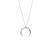 cheap Necklaces-Women&#039;s Pendant Necklace Floating Moon Crescent Moon double horn Ladies Fashion Vintage Alloy Gold Silver Necklace Jewelry For Daily Going out