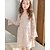 cheap Dresses-Toddler Girls&#039; Simple Daily Floral Lace Long Sleeve Cotton Dress Khaki