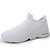 cheap Men&#039;s Sneakers-Men&#039;s Trainers Athletic Shoes Comfort Shoes Casual Walking Shoes Trail Running Shoes Microfiber Wearable Slip Resistant White Black Red Winter Spring / Lace-up