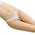 זול הלבשה תחתונה סקסית-בגדי ריקוד נשים תחתונים תיבה 1 רקמה ניילון פרנזים לבן שחור / ספנדקס / חוטיני / סקסית / פוליאסטר