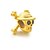 tanie Koraliki-Biżuteria DIY 1 szt Korálky Stop Gold Czaszka Koralik 0.5 cm majsterkowanie Naszyjniki Bransoletki