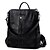 cheap Backpacks &amp; Bookbags-PU(Polyurethane) Commuter Backpack Solid Colored Outdoor Black