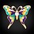 halpa Rintaneulat-Naisten Rintaneulat Butterfly Animal naiset Makea Rintaneula Korut Hopea Kultainen Käyttötarkoitus Päivittäin Deitti