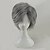 cheap Costume Wigs-Synthetic Wig Curly Curly Layered Haircut Wig Short Grey Synthetic Hair Men&#039;s Natural Hairline Gray hairjoy