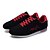 cheap Men&#039;s Athletic Shoes-Men&#039;s Comfort Shoes Tulle Spring / Fall Sneakers Running Shoes Slip Resistant Black and Red / Black / White / Black / Lace-up
