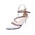 ieftine Sandale de Damă-Pentru femei Pantofi Piele Originală Vară Confortabili Sandale Toc Stilat Ținte Rosu / Roz / Caisă
