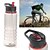 preiswerte Kochausrüstung zum Camping-0.8 L Sport-Flasche Schalen &amp; Wasser Flaschen Leicht Bergsteigen Kunststoff zum 1 Person Draussen Camping Schule Schwarz / Rrot