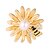 ieftine Broșe la Modă-Pentru femei Broșe Floare Albină femei Modă Placat Auriu Broșă Bijuterii Auriu Argintiu Pentru Serată Bal