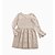 cheap Dresses-Toddler Girls&#039; Simple Daily Floral Lace Long Sleeve Cotton Dress Khaki