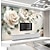 voordelige Bloemen- en planten behang-muurschildering behang muursticker bekleding print lijm vereist 3d effect bloesem bloem canvas home decor