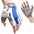 cheap Bike Gloves / Cycling Gloves-WEST BIKING® Bike Gloves / Cycling Gloves Breathable Anti-Slip Sweat-wicking Protective Half Finger Sports Gloves Silicone Gel Mountain Bike MTB White+Blue for Adults&#039; Outdoor