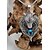 cheap Pendants-Men&#039;s Cubic Zirconia Pendant Solitaire Wolf Ladies Rock Gothic Chunky Titanium Silver Necklace Jewelry For Daily Street