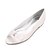 economico Scarpe da Sposa-Per donna scarpe da sposa Piatto Punta aperta Con diamantini / Fiocco / Brillantini Raso Comoda / Ballerina Primavera / Estate Nero / Bianco / Avorio