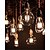 abordables Luces LED de filamentos-5pcs 4 W Bombillas de Filamento LED 360 lm E26 / E27 G95 4 Cuentas LED COB Decorativa Blanco Cálido 220-240 V
