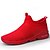 olcso Tornacipők férfiaknak-Férfi Sportcipők Kényelmes cipők Hétköznapi Gyalogló Trail futócipő Mikroszálas Viselhető Csúszásmentes Fehér Fekete Piros Tél Tavasz / Fűző