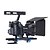 tanie Stabilizatory-yelangu popularnym DSLR klatka aparat na ramię zamontować amatorskie Zestaw C500 zawiera Follow Focus wsparcia pole matowy kamer