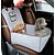tanie Niezbędniki podróżne dla psów-Koty Psy Materace samochodowe Fotelik dla zwierząt domowych Przenośny Składany Łatwa instalacja Solidne kolory Tkanina Brązowy Szary