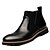 cheap Men&#039;s Boots-Men&#039;s Boots Comfort Shoes Combat Boots Chelsea Boots Casual PU Wine Light Brown Black Fall Winter