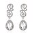 Χαμηλού Κόστους Μοδάτα Σκουλαρίκια-Γυναικεία Κρυστάλλινο Συνθετικό Diamond Κρεμαστά Σκουλαρίκια Κρεμαστό κυρίες Κλασσικό Μοντέρνα Σκουλαρίκια Κοσμήματα Κρασί / Λευκό Για