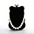 cheap Clutches &amp; Evening Bags-Women&#039;s Pearls Polyester Evening Bag Character Black / Red / Brown