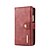 cheap iPhone Cases-DG.MING Case For Apple iPhone X / iPhone 8 Card Holder / with Stand / Flip Full Body Cases Solid Colored Hard Genuine Leather for iPhone X / iPhone 8 / iPhone 7