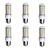 baratos Lâmpadas LED em Forma de Espiga-6pcs 4 W Lâmpadas Espiga 400 lm E26 / E27 69 Contas LED SMD 5730 Branco Quente Branco 200-240 V