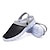 abordables Zuecos y sandalias de mujer-Mujer Zapatillas de deporte Tacón Plano Dedo redondo Confort Paseo PU Con Cordón Blanco Negro Azul