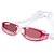 Χαμηλού Κόστους Γυαλιά κολύμβησης-Goggles Πισίνα Αδιάβροχη / Κατά της ομίχλης / Ρυθμιζόμενο μέγεθος Silica Gel PC Ροζ / Μαύρο / Ασημί Ροζ / Μαύρο / Ασημί