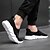 cheap Men&#039;s Sneakers-Men&#039;s Comfort Shoes Summer Daily Outdoor Sneakers PU Dark Grey / White / Black