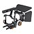 tanie Stabilizatory-yelangu popularnym DSLR klatka aparat na ramię zamontować amatorskie Zestaw C500 zawiera Follow Focus wsparcia pole matowy kamer