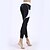 abordables Vêtements de fitness et yoga-BARBOK Femme Taille haute Pantalon de yoga Poche Legging court Butt Lift Respirable Séchage rapide Noir Elasthanne Zumba Entraînement de gym Course / Running Des sports Tenues de Sport Elastique