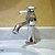 abordables Classiques-Robinet lavabo - Rotatif Chrome Set de centre 1 trou / Mitigeur un trouBath Taps / Laiton